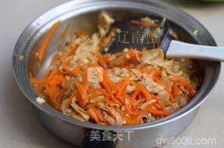 胡萝卜豆筋的做法步骤:9