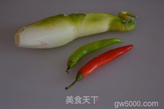 素烧茭白的做法步骤：1