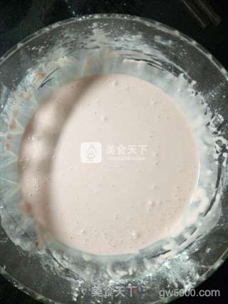 红丝绒糯米团的做法步骤：3