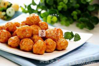 橙汁鸡球的做法步骤：20