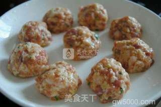 红烧狮子头的做法步骤：9