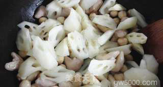 荷塘三宝的做法步骤：10