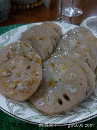 桂花糯米藕的做法步骤：7