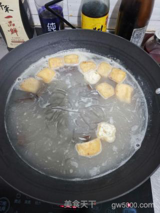 鸭血粉条汤的做法步骤：6