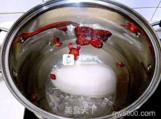 冰糖玫瑰糯米藕的做法步骤：5