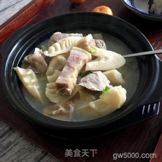 酒菠萝版腌笃鲜的做法步骤：20