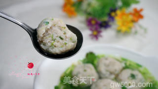 美味弹口的鱼丸的做法步骤：14