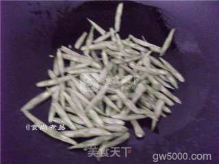 香干四季豆的做法步骤：4