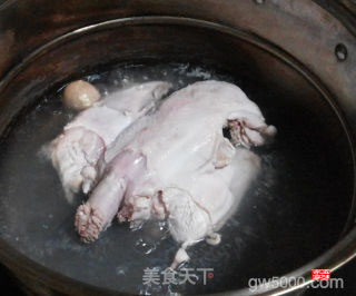 香菇板栗蒸土鸡的做法步骤：6