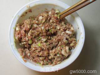 西葫芦香菇盒的做法步骤：4