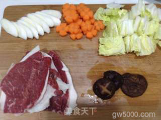 寿喜一品锅的做法步骤：1