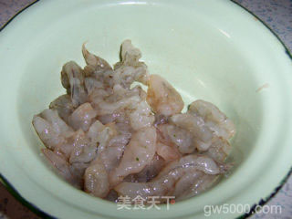 开国第一宴的第一道热菜---翡翠虾仁的做法步骤：9