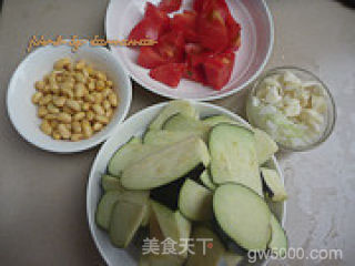 黄豆焖紫茄的做法步骤：2