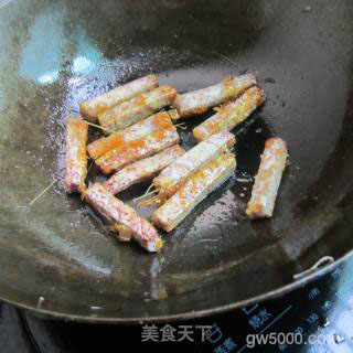 甜香拔丝芋头的做法步骤：8