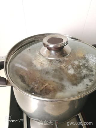淮南牛肉汤+发面葱油饼的做法步骤：7