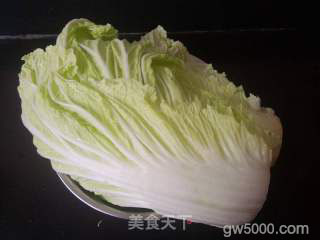 白菜一品锅的做法步骤：2