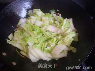 白菜一品锅的做法步骤：5