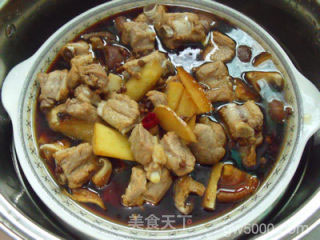 三鲜蒸排骨的做法步骤：6