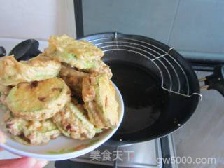 西葫芦香菇盒的做法步骤：9