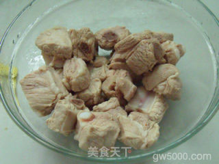 三鲜蒸排骨的做法步骤：2
