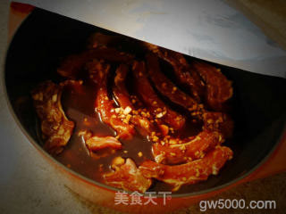 舔手指的蜜汁排骨（烤箱版）的做法步骤：6