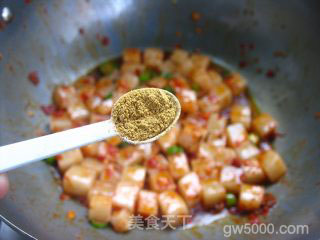 轻松烹制肠道清道夫——烧魔芋豆腐的做法步骤：7