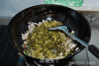 肉末雪里蕻的做法步骤：5