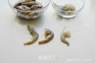 春天的小清新范儿：翡翠虾仁的做法步骤：1