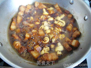 百叶结烧肉的做法步骤：9
