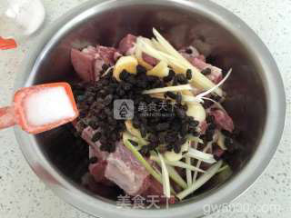 豆豉蒸排骨的做法步骤：6