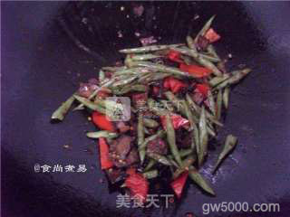 香干四季豆的做法步骤：9