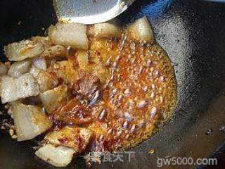 春笋回锅肉的做法步骤：6