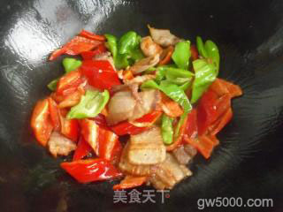 家常回锅肉的做法步骤：5