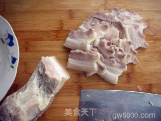 回锅肉的做法步骤：2