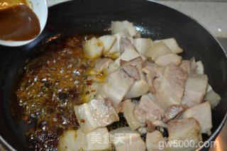 麻花回锅肉的做法步骤：12