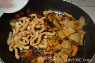 麻花回锅肉的做法步骤：15