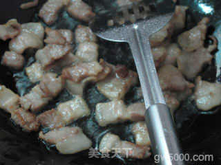蒜苔回锅肉的做法步骤：6