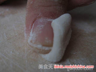西红柿酱拌猫耳朵的做法步骤：12