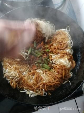 快手豆角卤面的做法步骤：8