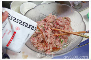 清蒸肉酿面筋的做法步骤：6