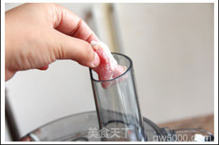 清蒸肉酿面筋的做法步骤：2