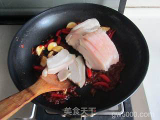 四季豆回锅肉的做法步骤：8