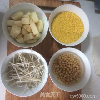 山西小米焖饭的做法步骤：1