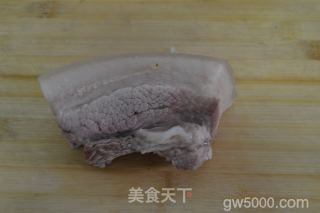 麻花回锅肉的做法步骤：4