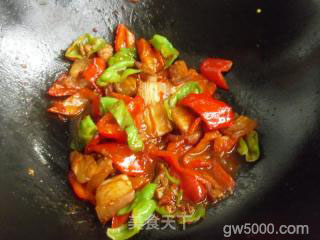 家常回锅肉的做法步骤：6
