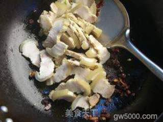 豉香回锅肉的做法步骤：6