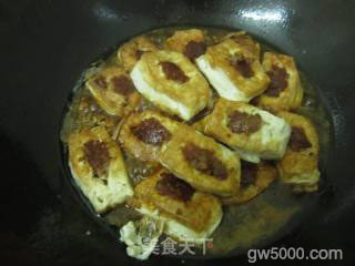 客家煎酿豆腐的做法步骤：6