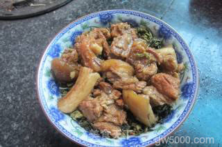 梅菜蒸肉的做法步骤：3