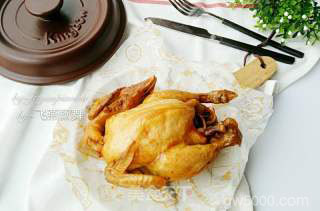【坤博砂锅蜜汁盐焗鸡】的做法步骤：9