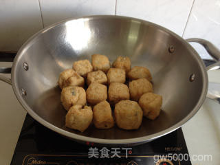 油豆腐酿肉的做法步骤：6